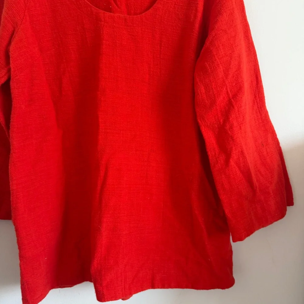 Free People Casey Tunic in Tangerine Size Medium